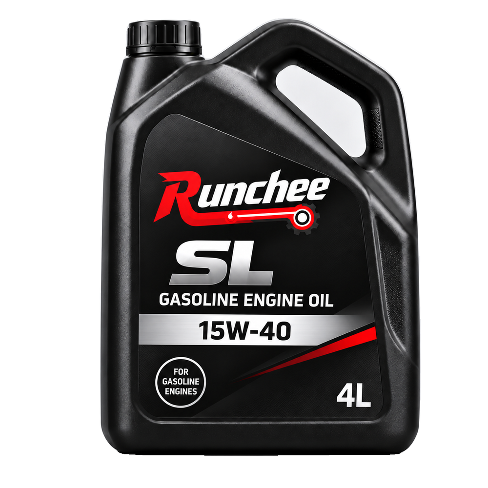 RunChee · SL Gasoline Engine Oil · 15W-40 · 4 L