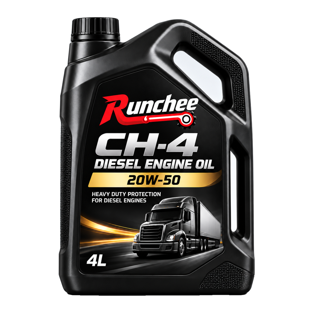 RunChee · CH-4 Diesel Engine Oil · 20W-50 · 4 L