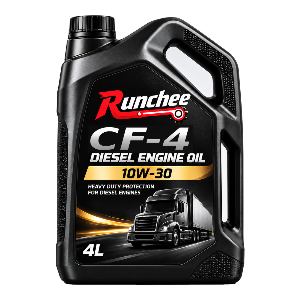 RunChee · CF-4 Diesel Engine Oil · 10W-30 · 4 L