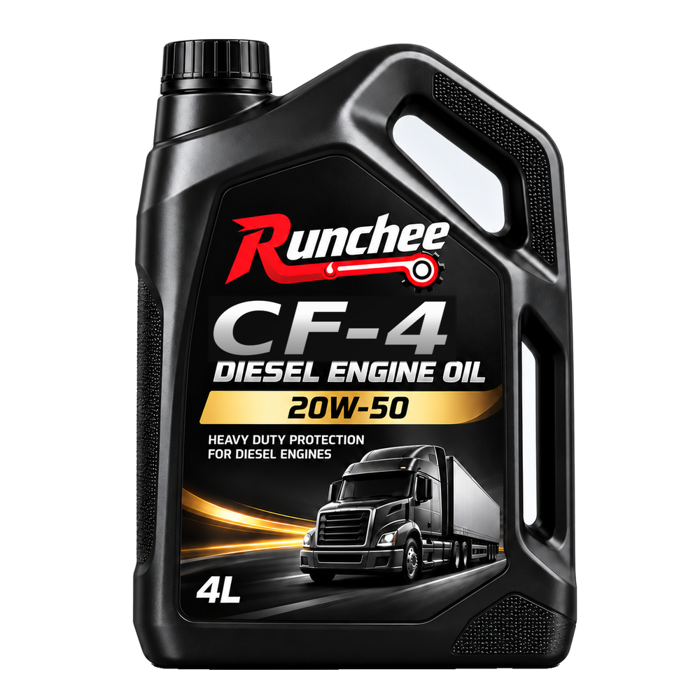 RunChee · CF-4 Diesel Engine Oil · 20W-50 · 4 L