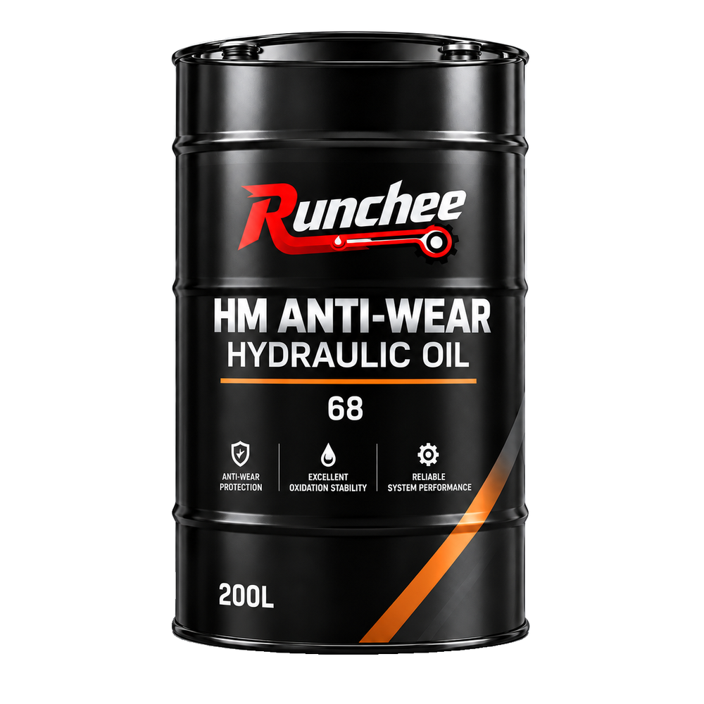 RunChee · HM Anti-Wear Hydraulic Oil · 68 · 200 L