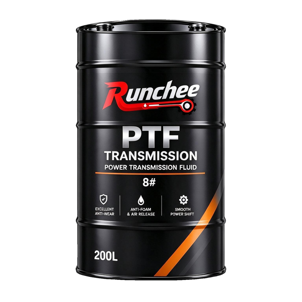 RunChee · PTF Power Transmission Fluid · No. 8 · 200 L