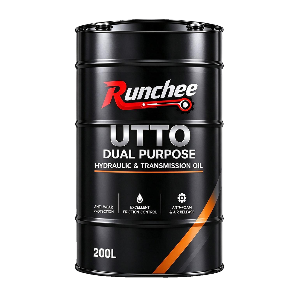 RunChee · UTTO Dual Purpose Hydraulic & Transmission Oil · 200 L