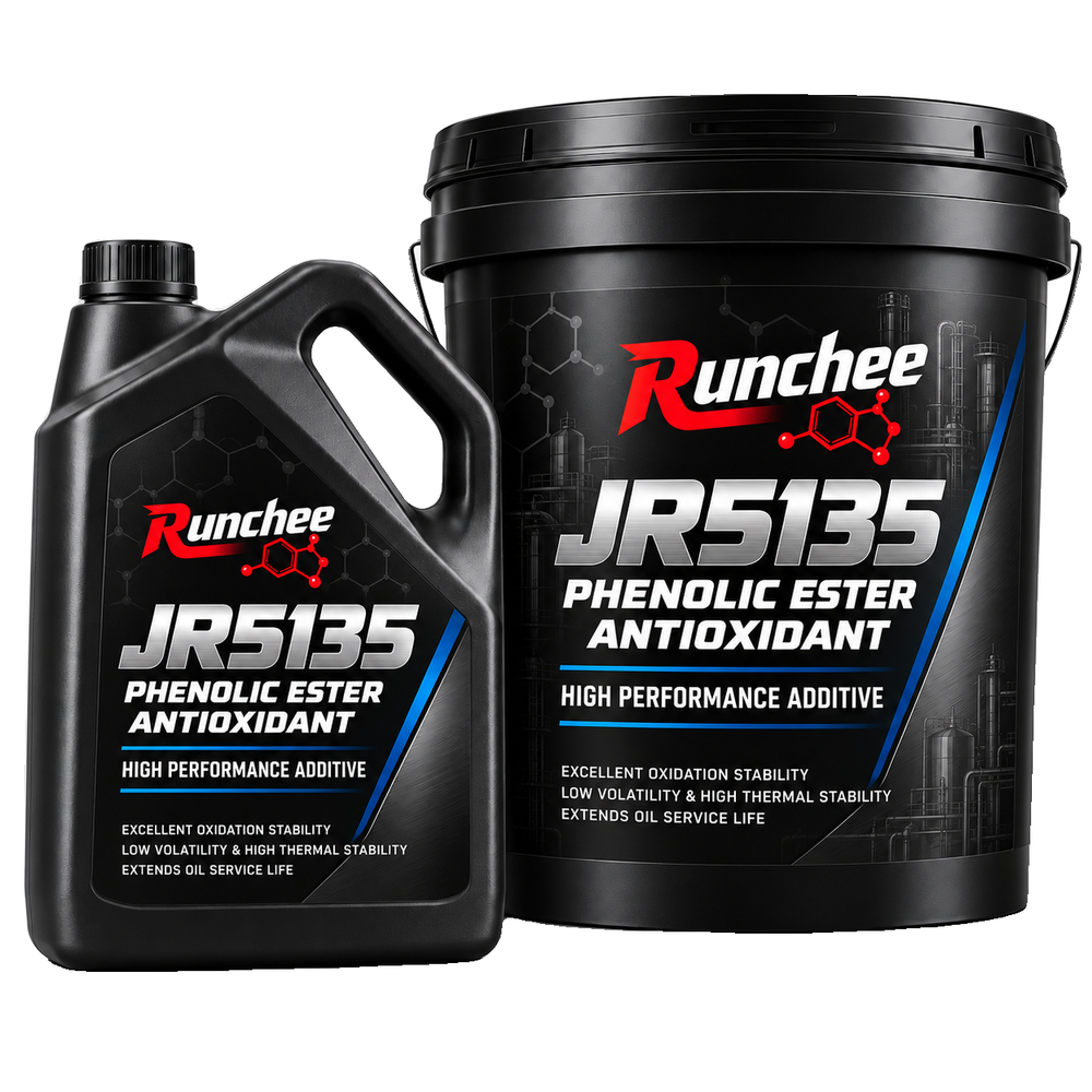 RunChee · JR5135 Antioxidant Additive · Product range packaging reference